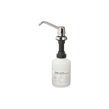 Bobrick Bobrick 20-oz. Liquid & Lotion Soap Dispenser - 4" Spout - B-8221 B-8221